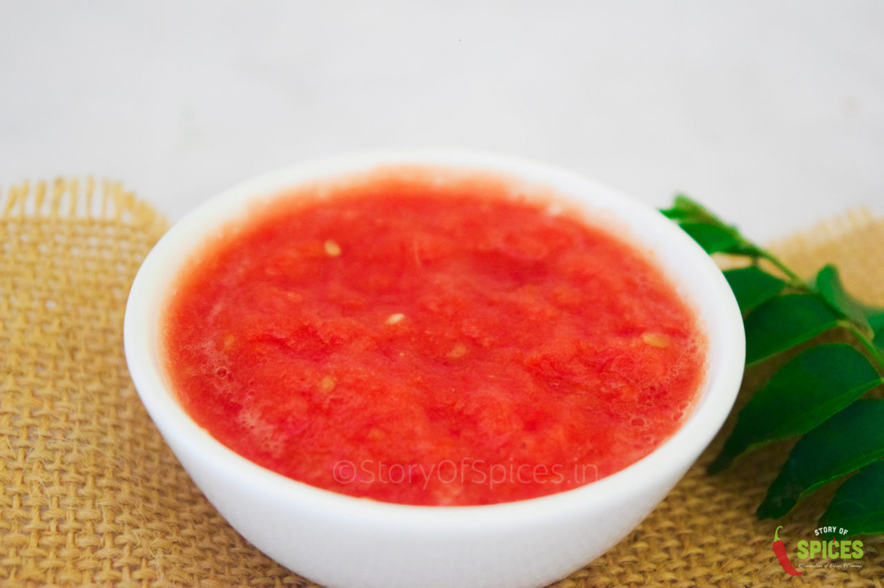 1 Minute Tomato Chutney | Easy and Quick Chutney Recipe | Serve this chutney with anything for unbelievable flavor
