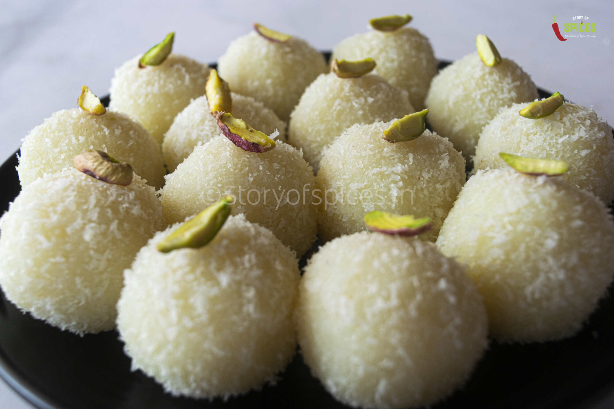 Coconut Laddoo Recipe - Story Of Spices